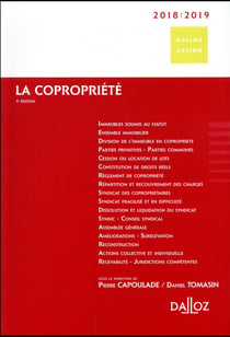 LA COPROPRIETE 2018/2019