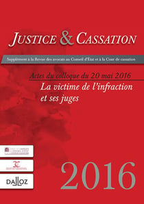 La Victime De L'Infraction Et Ses Juges