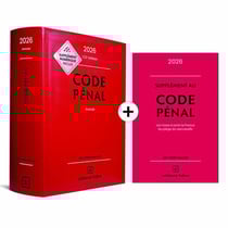 Code pénal annoté + Supplément "loi narcotrafic" inclus (édition 2026) (123e édition)