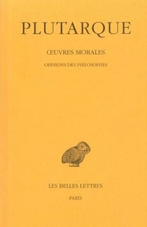 Oeuvres morales Tome 12 - 2ème partie