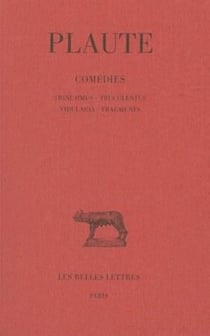 Théâtre Tome 7 - trinummus truculentus vidularia fragments