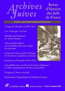 REVUE ARCHIVES JUIVES n.42/2