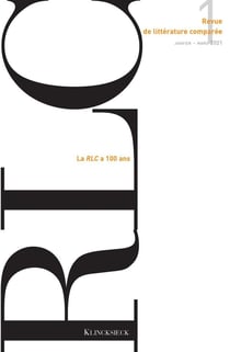 Revue de littérature comparée - N°1/2021 : La RLC a 100 ans