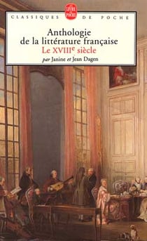 Anthologie de la litterature francaise xviiie siecle