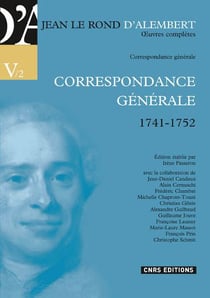 Correspondance, 1741-1752