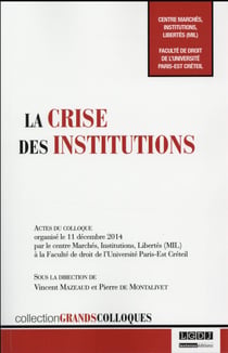 la crise des institutions