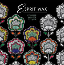Black coloriage wax
