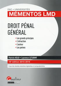 Droit Penal général.