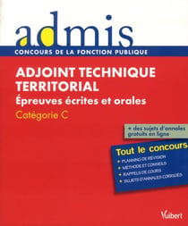 Concours adjoint technique territorial - épreuves écrites et orales - catégorie C - tout le concours (2e édition)