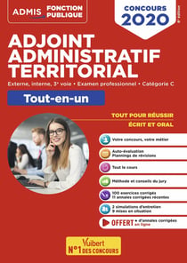 Concours Adjoint administratif territorial - Catégorie C - Tout-en-un