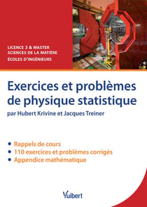 Exercices et problèmes de physique statistique - licence 3 & master sciences de la matière - écoles d'ingénieurs