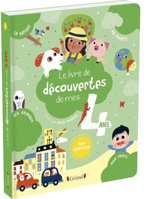 Le livre de découvertes de mes... 4 ans