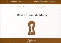 Réussir l'oral de math