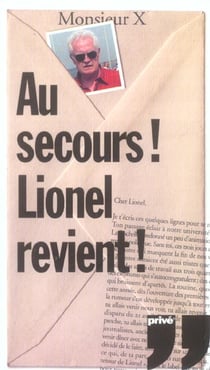 Au secours lionel revient