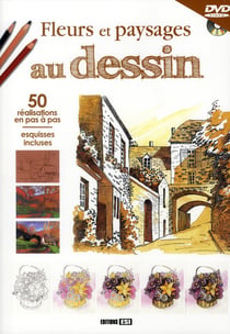 Fleurs et paysages au dessin