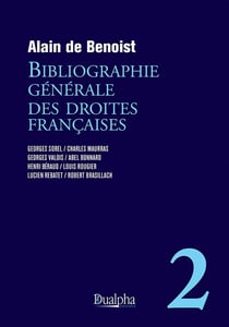 Bibliographie générale des droites françaises Tome 2