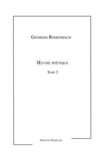 Oeuvre poétique t.2