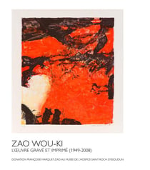 Zao Wou-Ki : l'uvre gravé et imprimé (1949-2008)