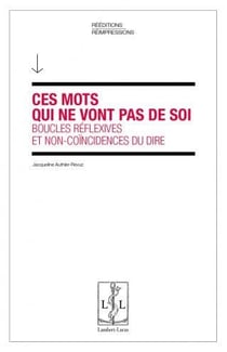 Ces mots qui ne vont pas de soi
