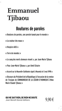 Bouture de paroles