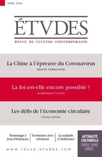 Études n.4270 : avril 2020