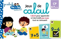 Je calcule pas à pas : jeux de calcul - CP - avec Kim et Tom