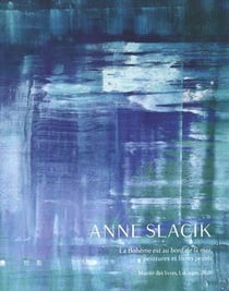 Anne Slacik, la bohème est au bord de la mer, peintures et livres peints