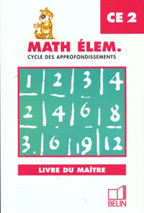Math ce2 prof