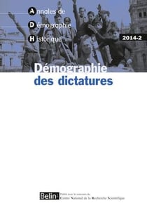 Adh 2014-2 - demographie des dictatures