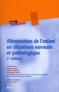 Alimentation de l'enfant en situation normale