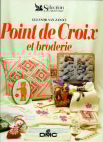Point de croix et broderie