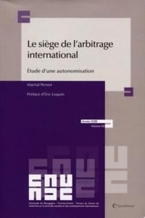Le siège de l'arbitrage international