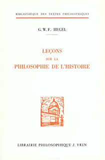 Leçons sur la philosophie de l'histoire