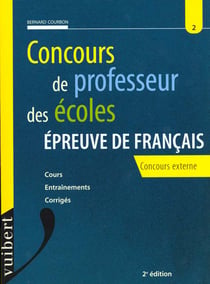 L'epreuve de francais concours de prof. des ecoles 2eme edition