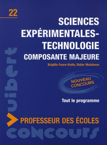 Sciences experimentales-technologie, composante majeure