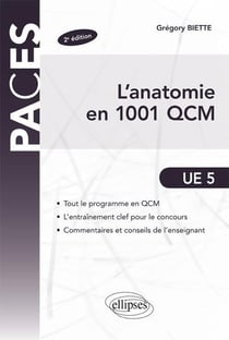 L'anatomie en 1001 QCM (2e édition)