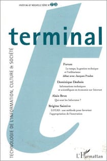 Revue terminal n.73 : hiver 1996-1997