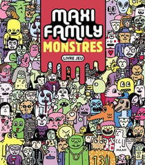 Livre jeux - maxi family monstres