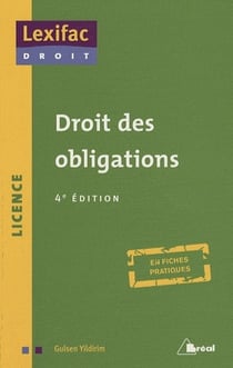 Droit des obligations - licence - fiches pratiques (4e édition)