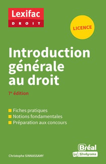Introduction générale au droit