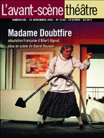 Revue L'Avant-scène théâtre n.1100 : madame Doubtfire