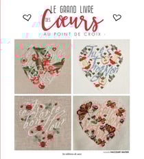 Le grand livre des coeurs au point de croix