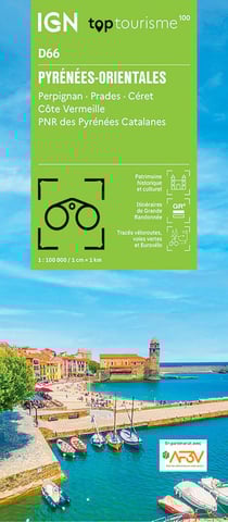 TOP100D66 : Pyrénées-orientales - Perpignan - Prades - Céret - Côte Vermeille - PNR des Pyrénées Catalanes