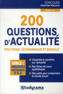 200 questions d'actualité politique économique et sociale