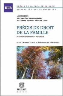 Précis de droit de la famille (2e édition)