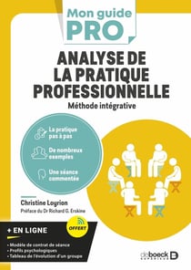 Analyse de la pratique professionnelle : méthode intégrative