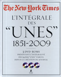 The New York Times - l'intégrale des "unes" 1851-2009