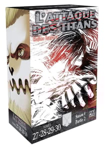 L'attaque des titans : coffret Tomes 27 à 30