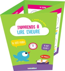 J'apprends à lire l'heure