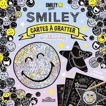 Cartes à gratter - smiley - cartes à gratter brillantes
